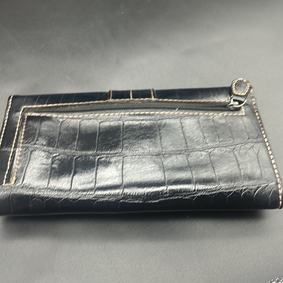 Liz Claiborne Wallet Black Long Nice - Picture 2 of 9